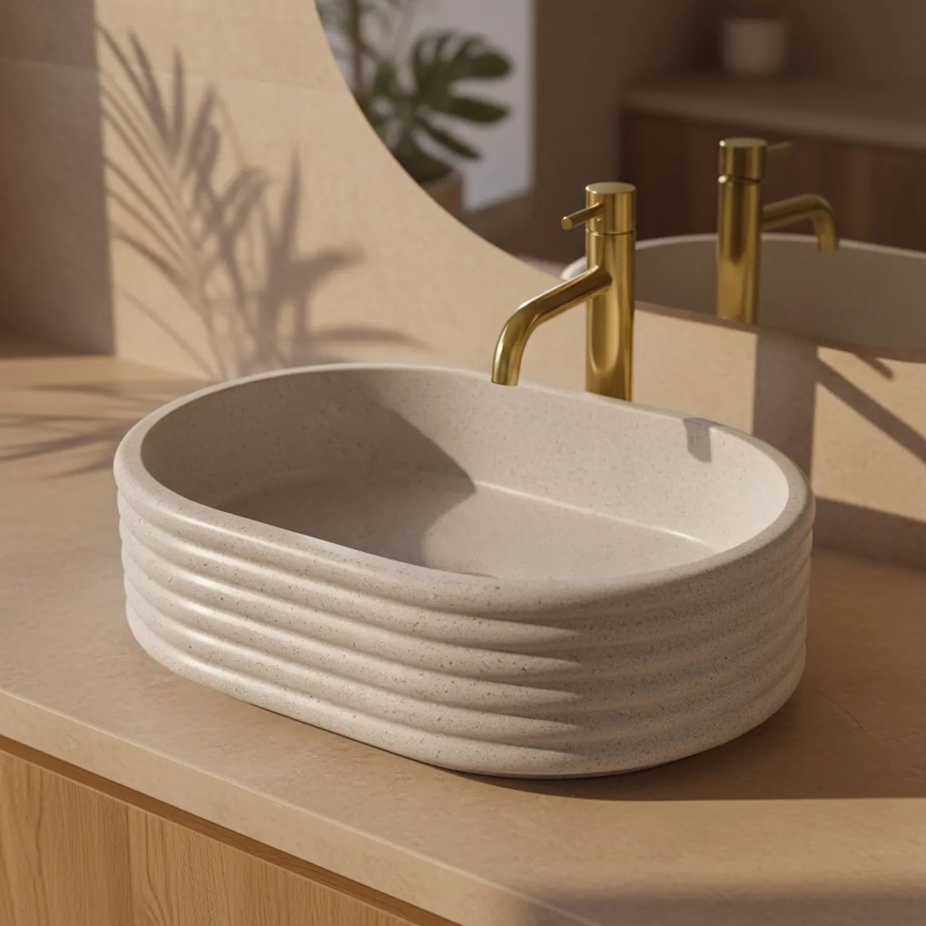 Lavoar pe blat Nicoletta Beige