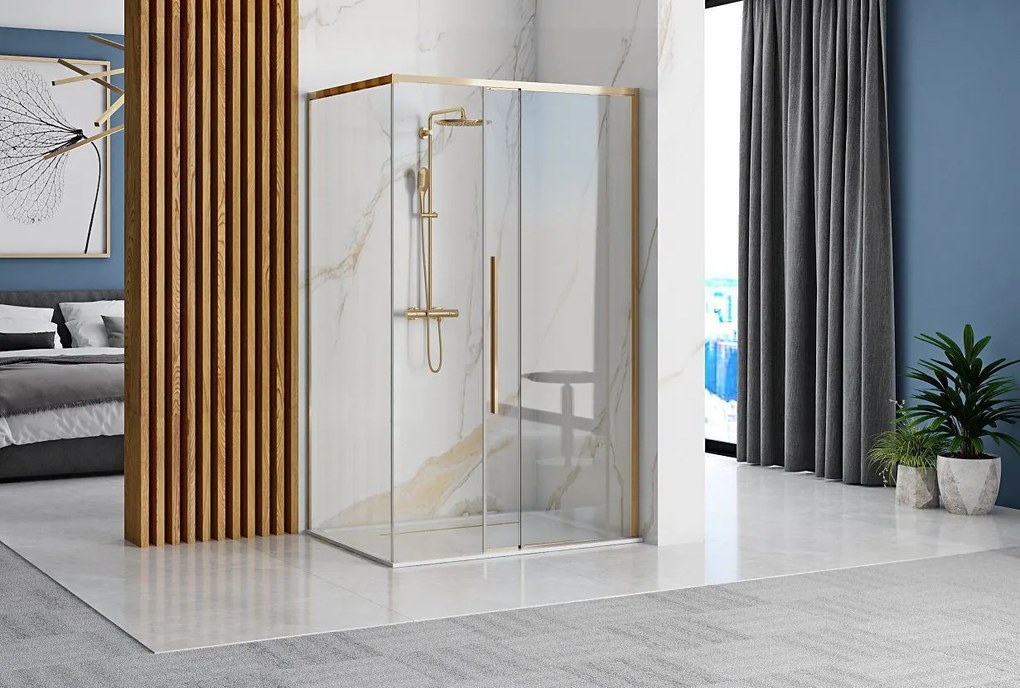 Cabina de dus SOLAR GOLD 90x90 cm