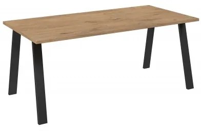 Masă de sufragerie Kermit 185x90 (stejar lancelot) (pentru 4 6 persoane). 1033082