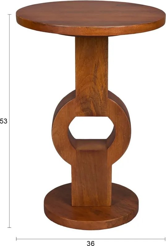 Măsuță auxiliară rotundă ø 36 cm Tondo – Dutchbone