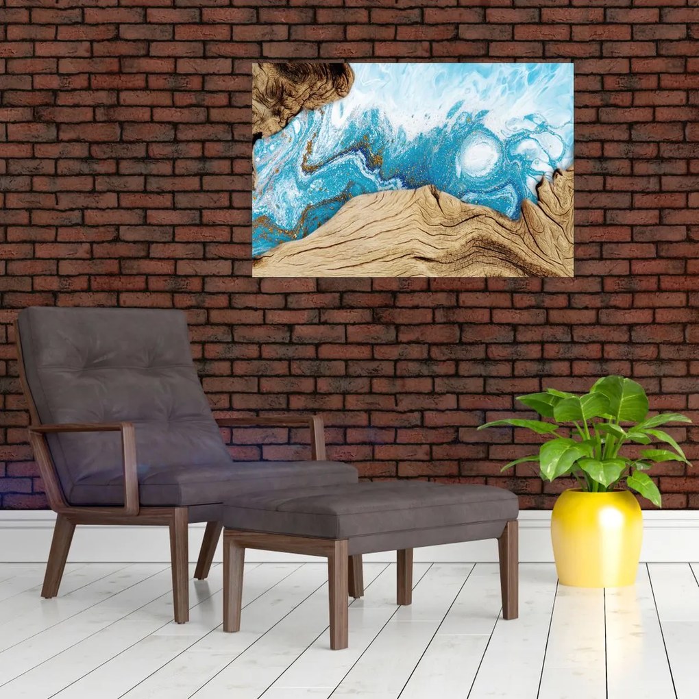 Tablou - Lemn (90x60 cm)