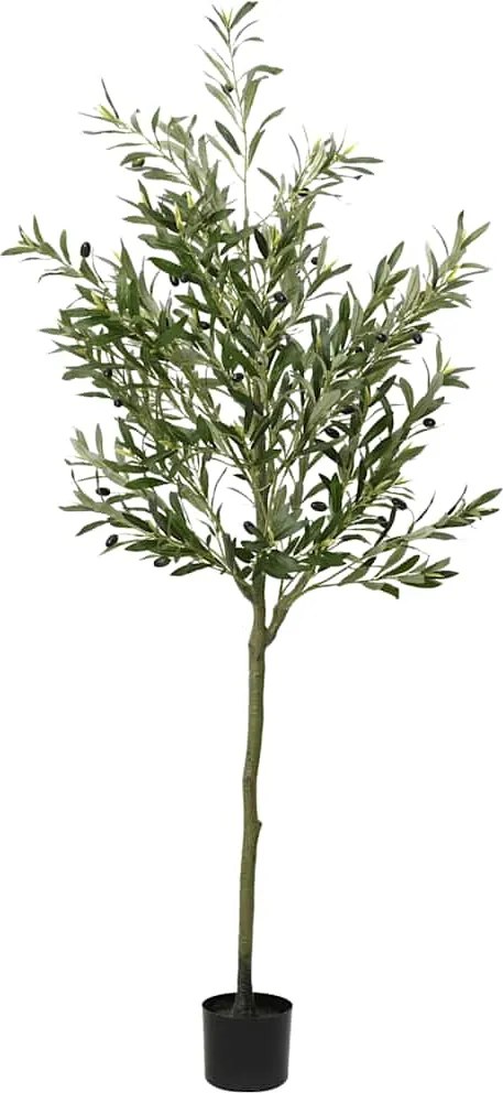 vidaXL Măslin artificial 700 de frunze 180 cm verde