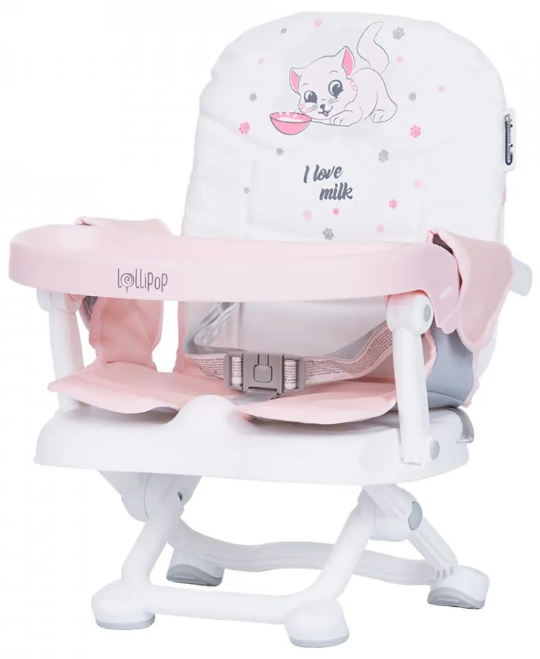 Inaltator scaun de masa chipolino lollipop blush