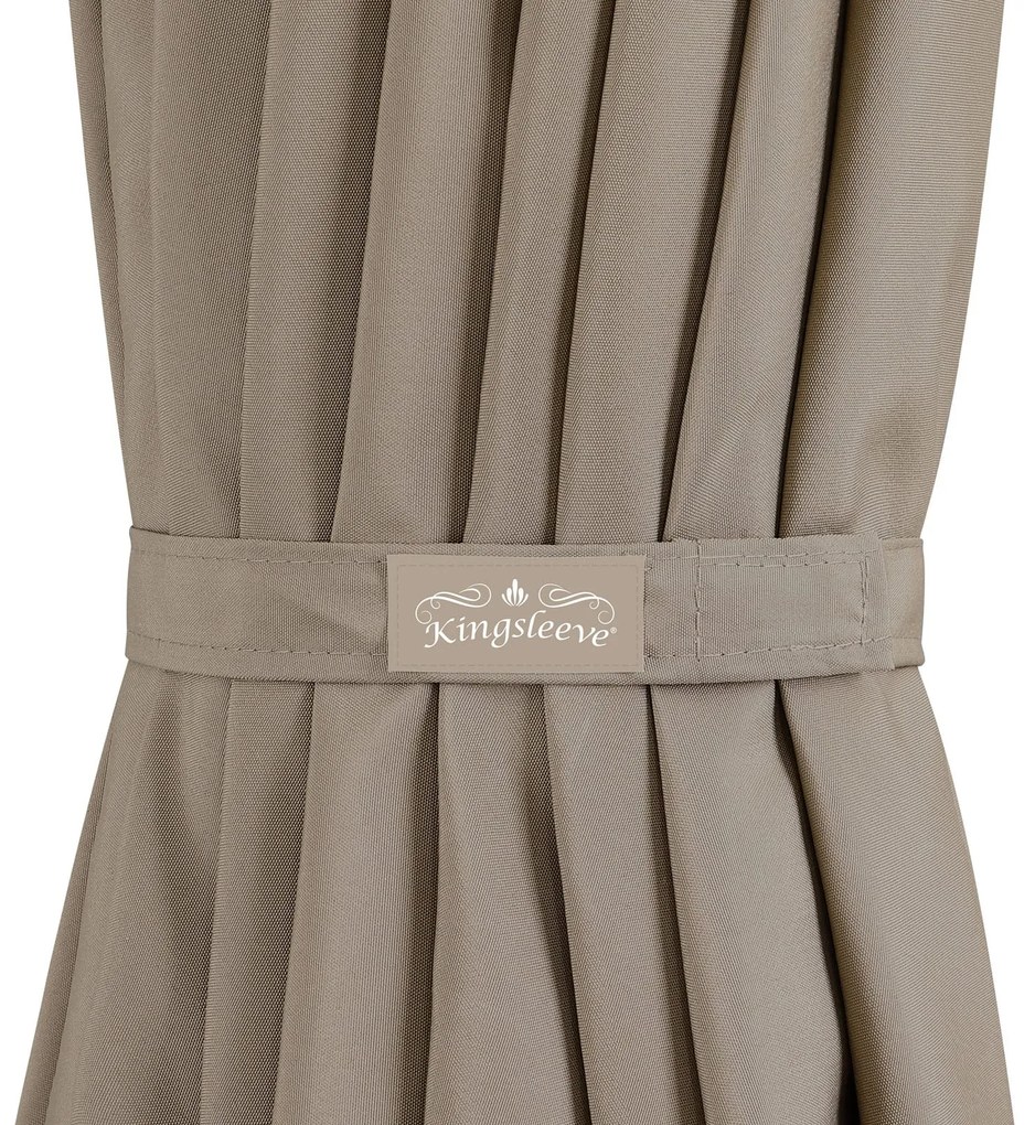 Deuba Umbrelă de soare de grădină Maui Ø330cm - taupe