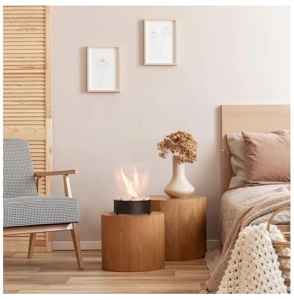 Șemineu BIO Planika Chantico Glassfire 36,1x25,1 cm 2,5kW