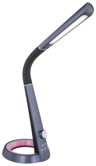 Globo MITTI 58376B - Lampă de masă LED RGB cu reglare a intensității, LED/8W/230V + LED/2W