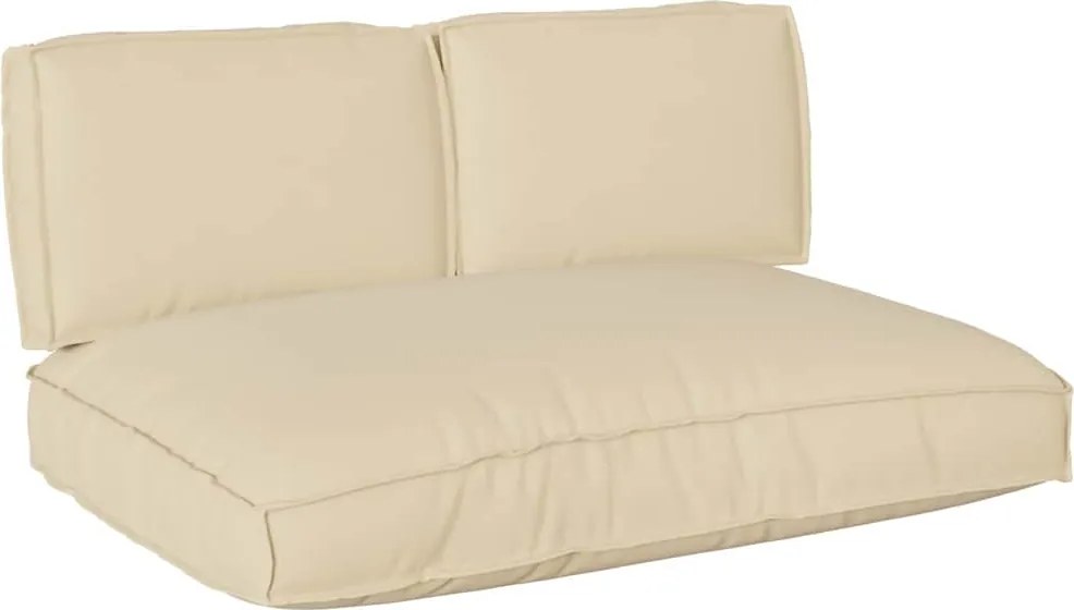 vidaXL Set de perne 3 pcs Bej Material Oxford