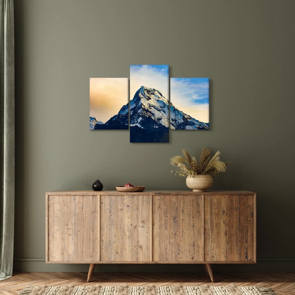 Tablou cu munții înzăpeziți, Nepal (90x60 cm)