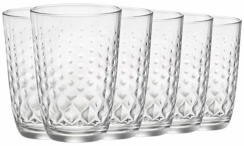 Set 6 pahare Bormioli Rocco Glit,380 ml., 380 ml
