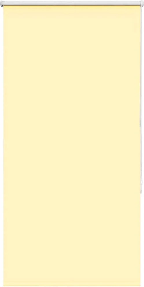 vidaXL Jaluzea cu role opace galben 80x130 cm lățime material 75,7 cm