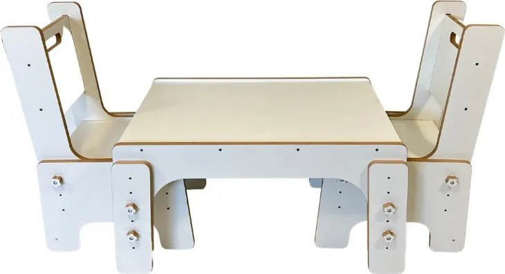 Set Bruno Alb masuta cu scaune