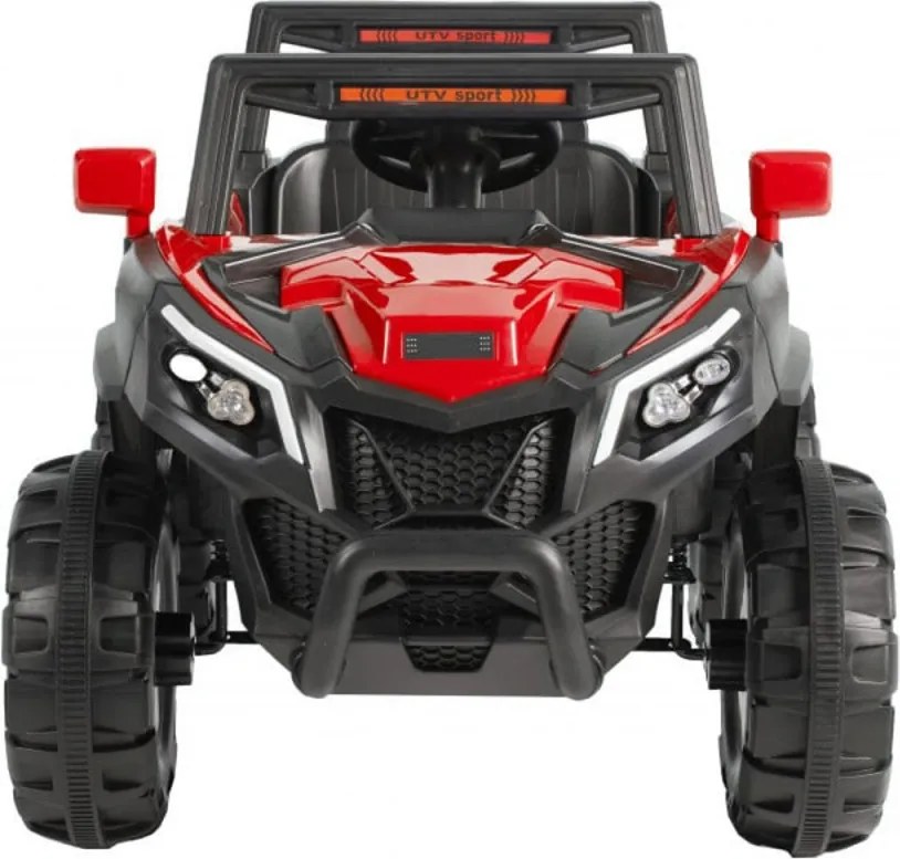 Masinuta Electrica cu acumulator pentru copii NOVOKIDS™ Atlantis Buggy UTV , 2 locuri, Cu faruri luminoase, Telecomanda, 3-8 ani , max 35 kg , 12V,