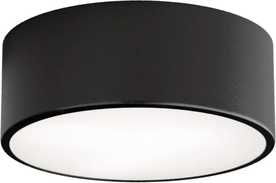 Plafonieră cu senzor CLEO, 1xE27/40W/230V, Ø 20 cm, negru