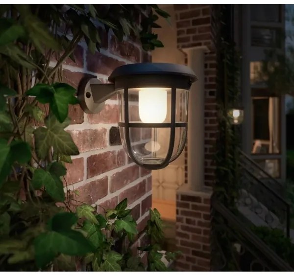 Philips LED lampă solară de perete cu senzor RADII LED/1,3W/3,7V 3000K IP44