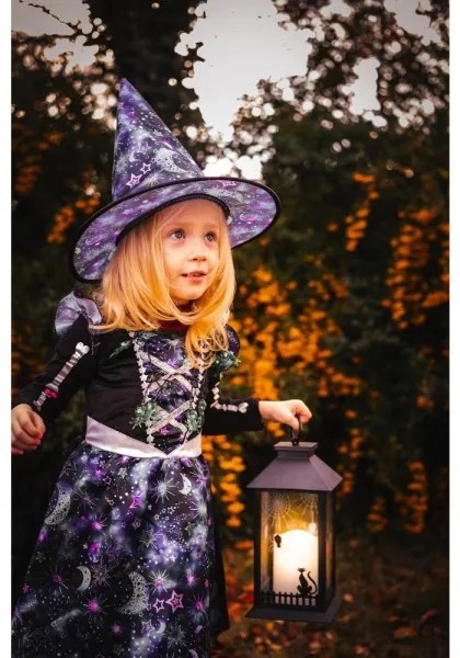 Decorațiune LED HALLOWEEN Retlux LED/3xAAA/alb cald, felinar