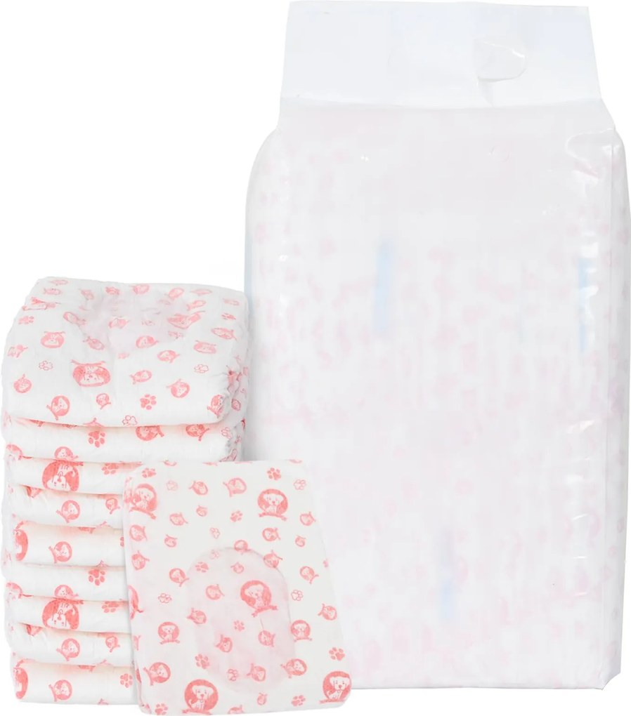 vidaXL Pantaloni absorbanti de unică folosință pentru câini femele 30 pcs