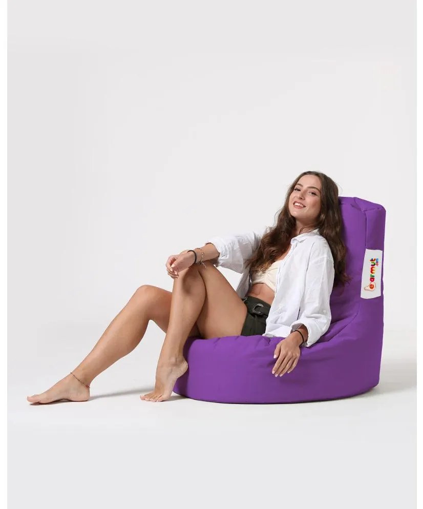 Fotoliu puf Lerna (violet). Promo -6%. 1101685
