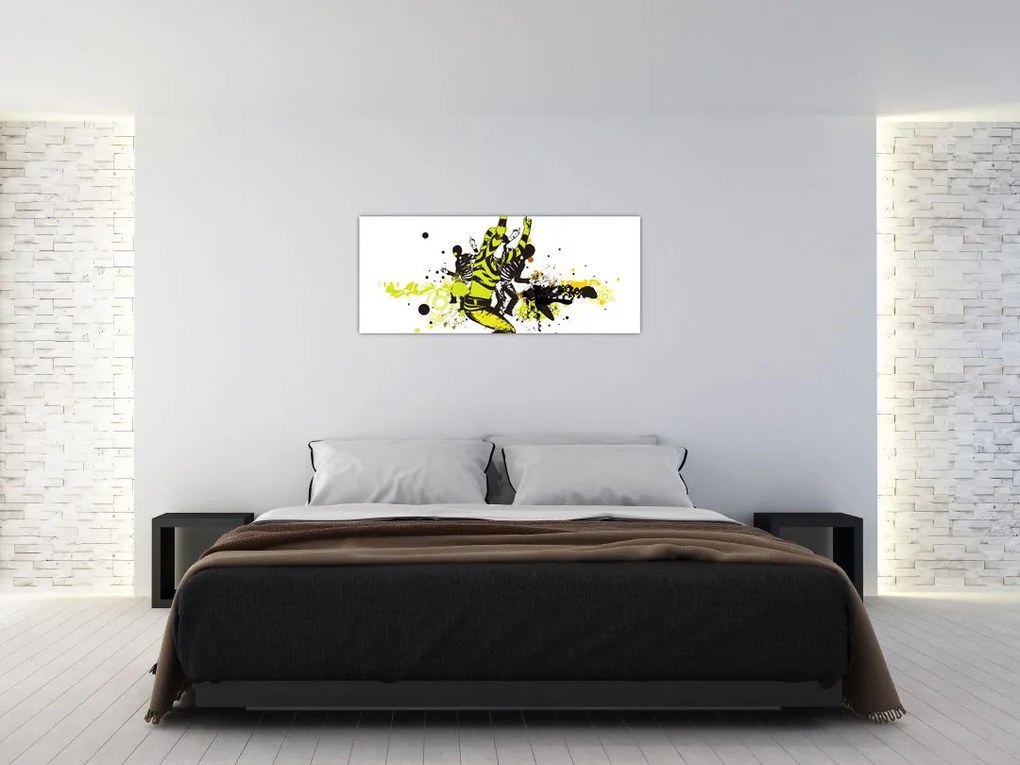 Tablou - Street dance (120x50 cm)