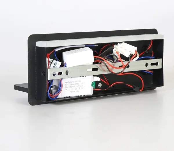 Aplică LED cu raft, USB și funcție de încărcare fără fir Immax 08287L LED/3W/230V + LED/3W