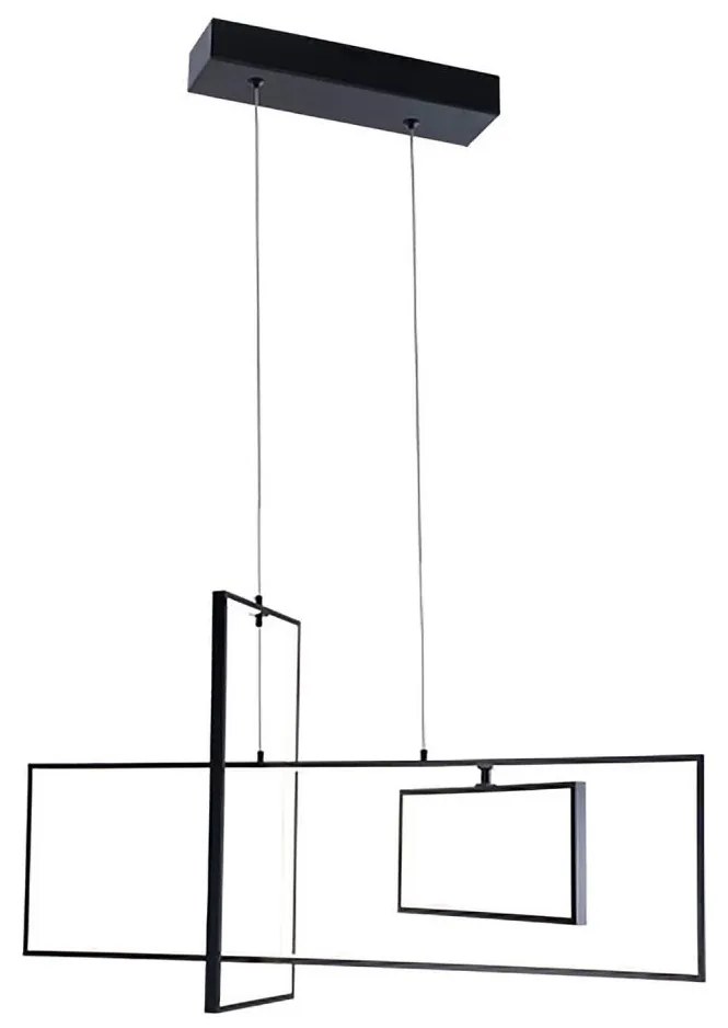 Lustră LED pe cablu ONLI SQUID LED/60W/230V 4000K negru