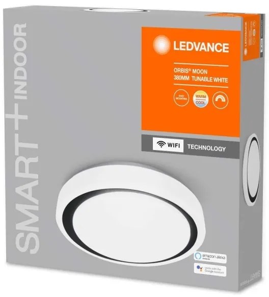Ledvance - Lumină de plafon cu LED-uri Dimmer SMART + MOON LED/24W/230V Wi-Fi