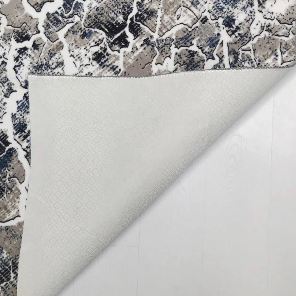 Traversa Hol 404, 80x300 cm, Poliester, Gri