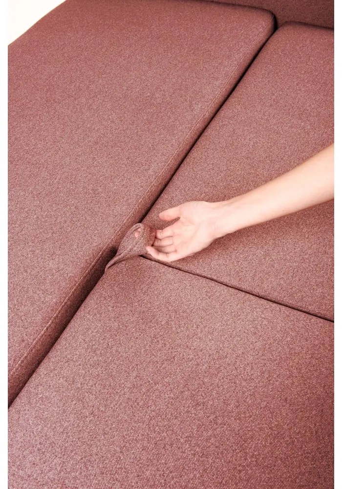 Canapea extensibilă Bonami Selection Pop, roz