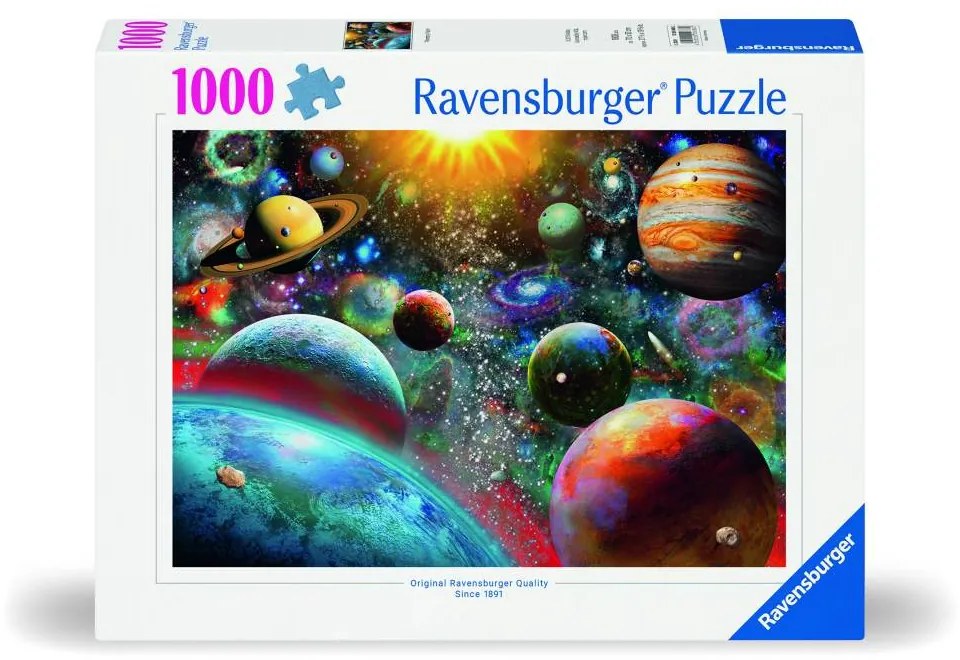 RAVENSBURGER - PUZZLE PLANETE 1000 PIESE DESIGN NOU - RAVENSBURGER (RVSPA00686)