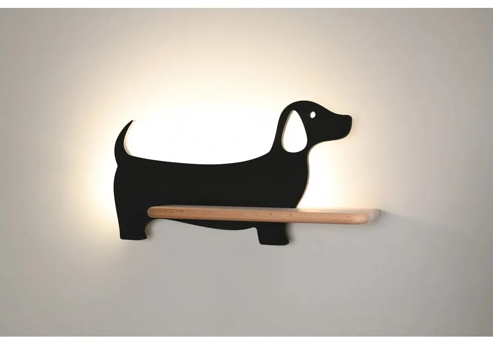 Corp de iluminat pentru copii negru Dog – Candellux Lighting