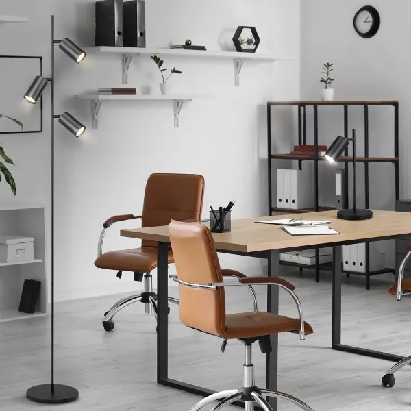 Lampadar Brilagi SELE 3xGU10/30W/230V negru