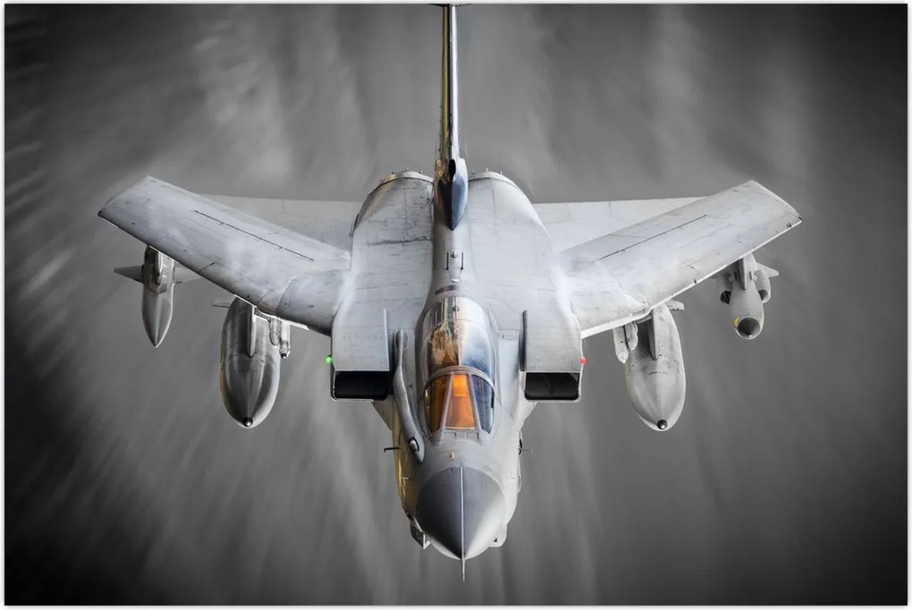 Tablou - Avion de vânătoare (90x60 cm)