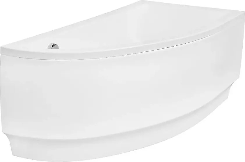 Masca frontala pentru cada Besco Praktika 140 cm montaj dreapta