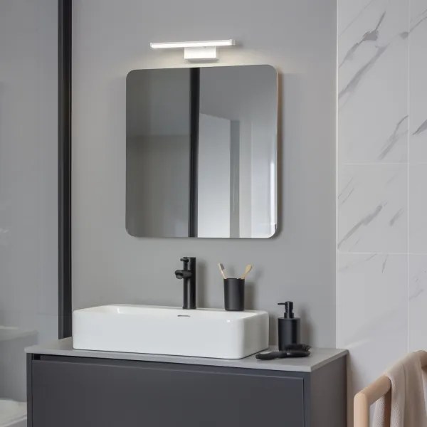 Brilagi - Aplica LED VESTRA pentru oglindă de baie, 6W/230V, 30 cm, IP44, albă