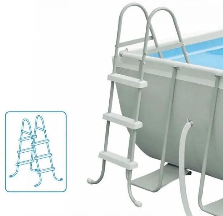 Piscină Florida Premium 2 x 4, x 1 m + filtrare și trepte
