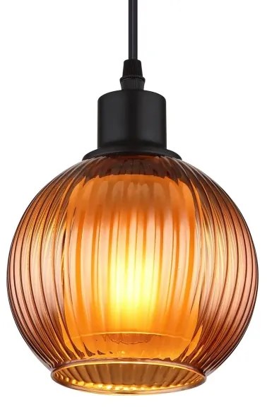 Lustră pe cablu Globo 15638B ZUMBA 1xE27/25W/230V