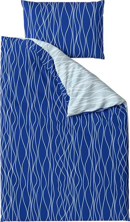 Lenjerie de pat din microfibra LIORA albastru Dimensiune lenjerie de pat: 70 x 90 cm | 140 x 220 cm