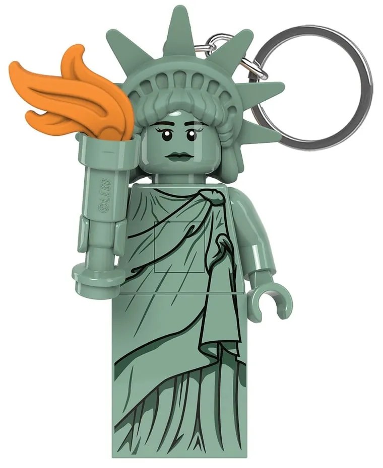 Breloc cu lanternă verde Statue of Liberty – LEGO®