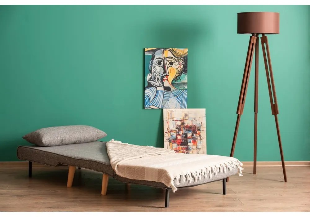 Fotoliu gri deschis Folde – Artie