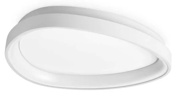 Plafoniera LED design circular GEMINI pl d042 on-off alb