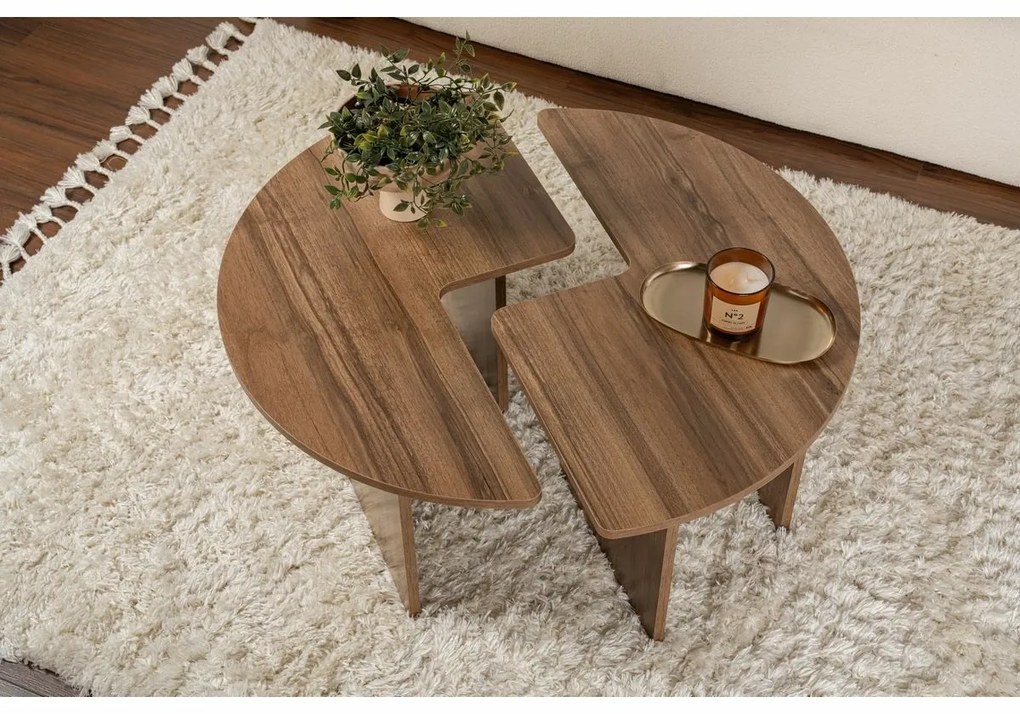 Măsuță de conferință Moira Walnut