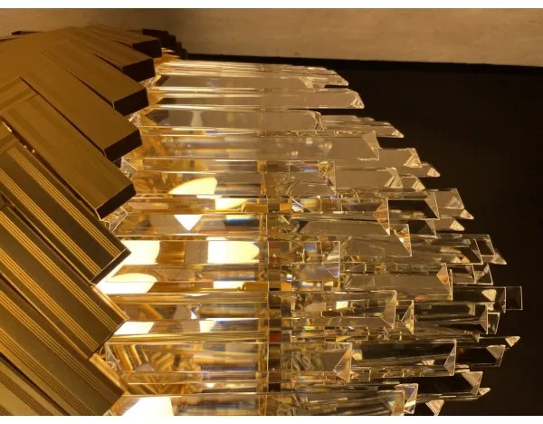 Lustră pe lanț Zuma Line 23910/9 LYON 9xE14/40W/230V auriu