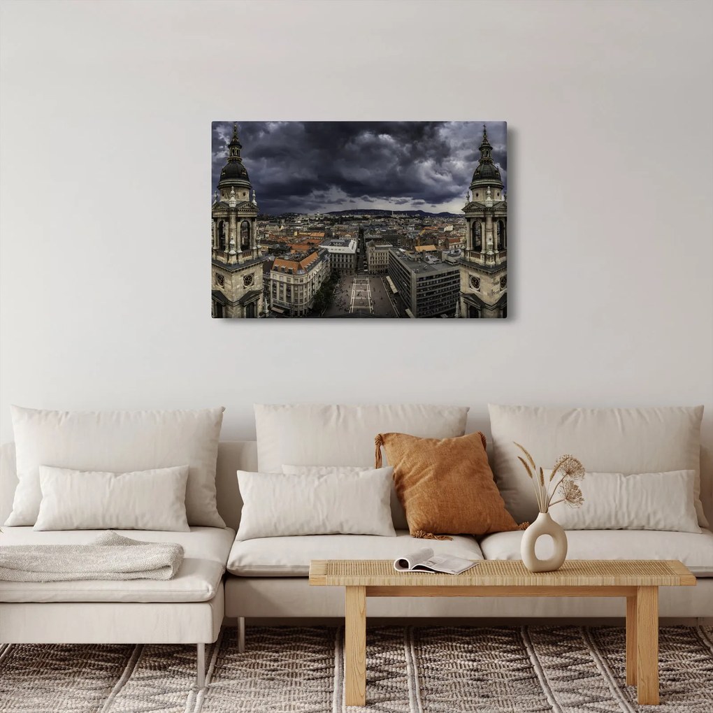 Tablou cu basilică (90x60 cm)