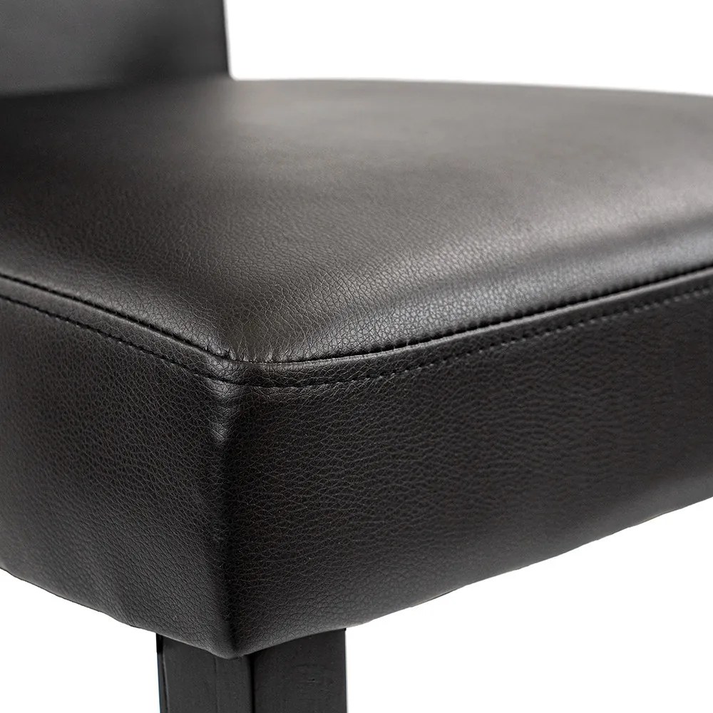 Set de masă Karen 4+1 negru-negru