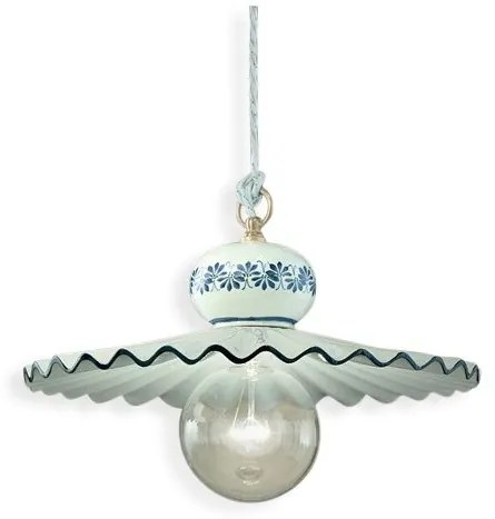 Lustra design clasic realizata manual din ceramica ROMA 41cm