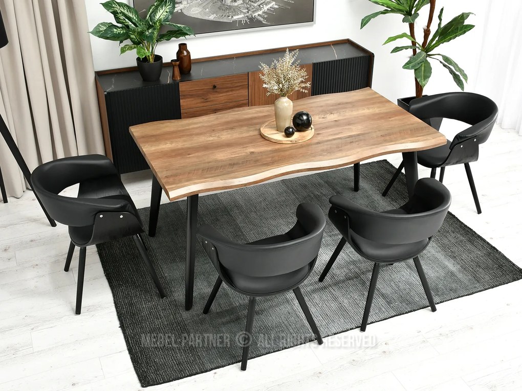 Scaun Enzo K (negru). 1111035