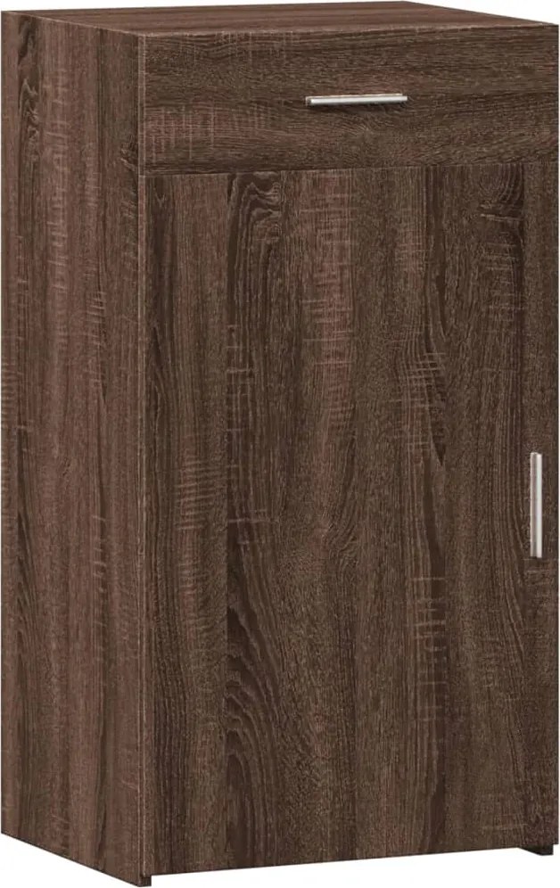 vidaXL Dulap, stejar maro, 50x42,5x93 cm, lemn prelucrat