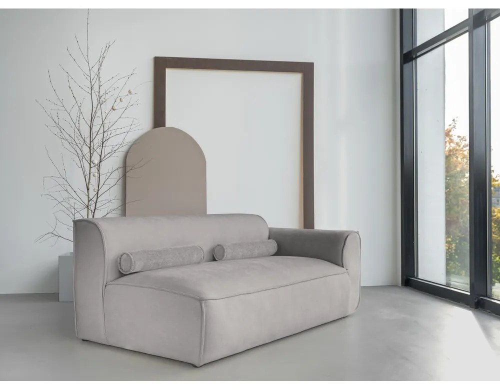 Modul pentru canapea gri deschis (cu colț pe partea dreaptă) Flex Felix – Miuform