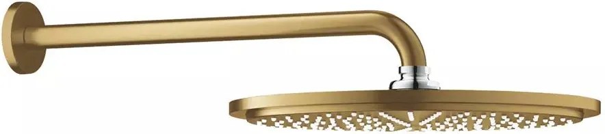 Palarie si brat de dus Grohe Rainshower Cosmopolitan 310 auriu periat Cool Sunrise 1 functie