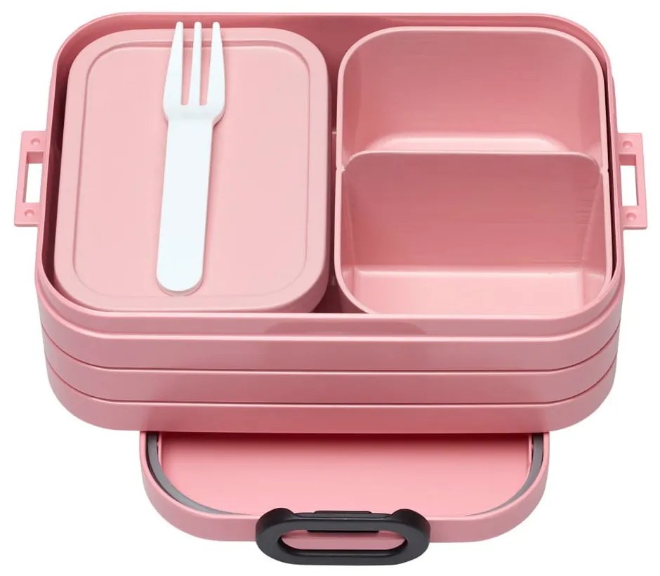 Set caserole pentru prânz Rosti Mepal Nordic Midi, roz