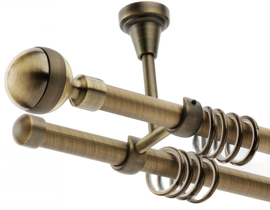 Galerie dubla tavan James patyna 19mm/19mm (Alege marime: 200 cm)